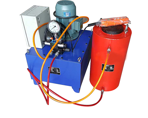 超高压电磁换向千斤顶